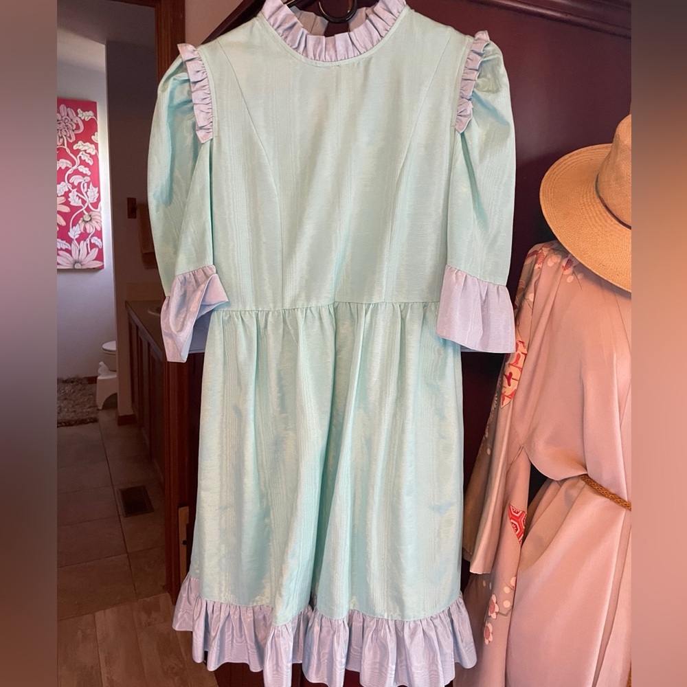 Batsheva moiré dress